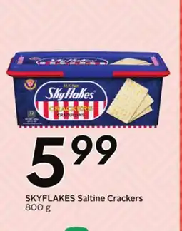Sobeys SKYFLAKES Saltine Crackers offer