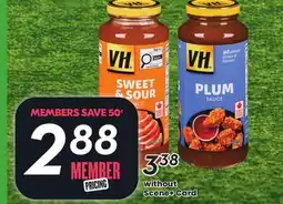 Sobeys VH Sauce offer