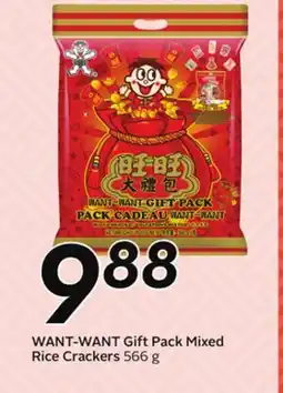Sobeys WANT-WANT Gift Pack Mixed Rice Crackers offer