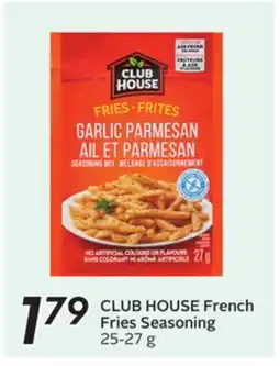 Sobeys CLUB HOUSE French Fries Seasoning offer