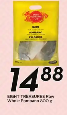 Sobeys EIGHT TREASURES Raw Whole Pompano offer