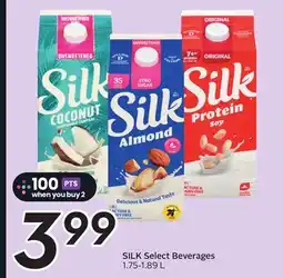 Sobeys SILK Select Beverages offer