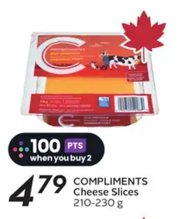 Sobeys COMPLIMENTS Cheese Slices offer