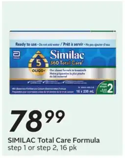 Sobeys SIMILAC Total Care Formula offer
