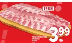 Metro FRESH PORK BACK RIBS offer