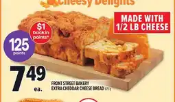 Metro FRONT STREET BAKERY EXTRA CHEDDAR CHEESE BREAD offer