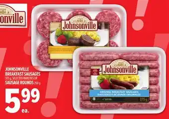 Metro JOHNSONVILLE BREAKFAST SAUSAGES offer