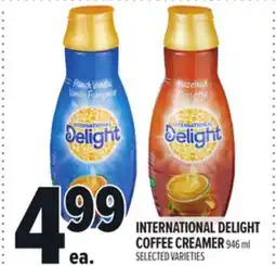 Metro INTERNATIONAL DELIGHT COFFEE CREAMER offer