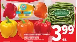 Metro ASSORTED COLOUR SWEET PEPPERS FRENCH offer