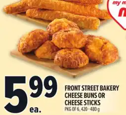 Metro FRONT STREET BAKERY CHEESE BUNS OR CHEESE STICKS offer