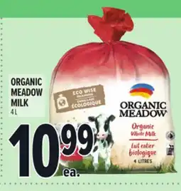 Metro ORGANIC MEADOW MILK offer