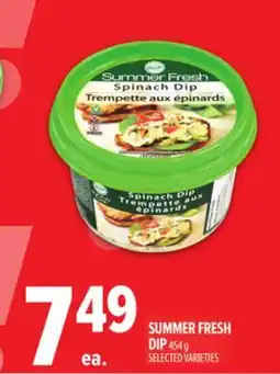 Metro SUMMER FRESH DIP offer