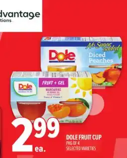 Metro DOLE FRUIT CUP offer