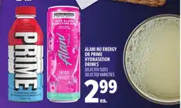 Metro ALANI NU ENERGY OR PRIME HYDRATATION DRINKS offer