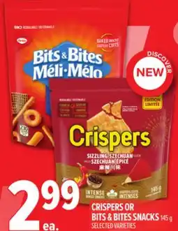 Metro CRISPERS OR BITS & BITES SNACKS offer