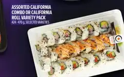 Metro ASSORTED CALIFORNIA COMBO OR CALIFORNIA ROLL VARIETY PACK offer