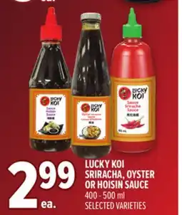 Metro LUCKY KOI SRIRACHA, OYSTER OR HOISIN SAUCE offer