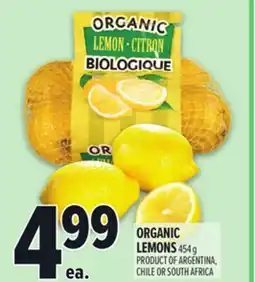 Metro ORGANIC LEMONS offer