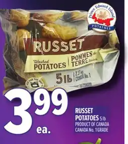 Metro RUSSET POTATOES offer