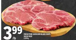 Metro FRESH PORK SHOULDER BLADE CHOPS VALUE PACK offer