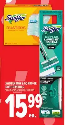 Metro SWIFFER MOP & GO PRO OR DUSTER REFILLS offer
