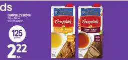 Metro CAMPBELL'S BROTH offer