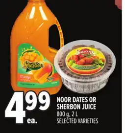 Metro NOOR DATES OR SHERBON JUICE offer