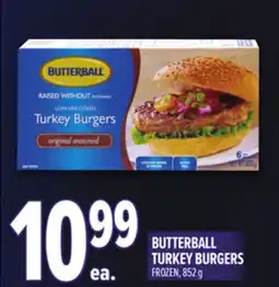 Metro BUTTERBALL TURKEY BURGERS offer