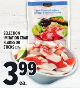 Metro SELECTION IMITATION CRAB FLAKES OR STICKS offer