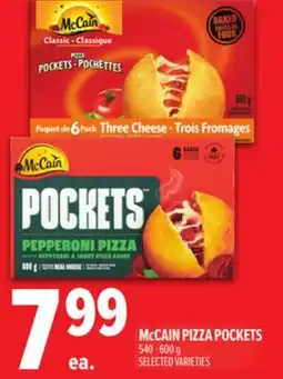 Metro MCCAIN PIZZA POCKETS offer