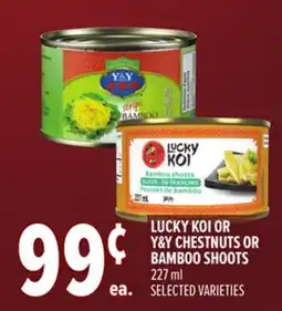 Metro LUCKY KOI OR Y&Y CHESTNUTS OR BAMBOO SHOOTS offer