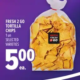 Metro FRESH 2 GO TORTILLA CHIPS offer