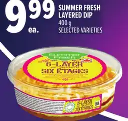 Metro SUMMER FRESH LAYERED DIP offer