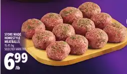 Metro STORE MADE HOMESTYLE MEATBALLS offer