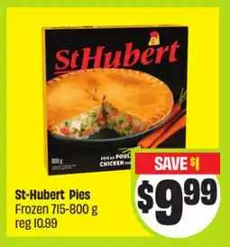 FreshCo St-Hubert Pies Frozen offer