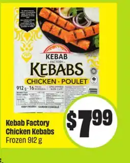 FreshCo Kebab factory Chicken Kebabs Frozen offer