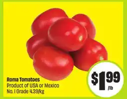 FreshCo Roma Tomatoes Product of USA or Mexico No. 1 Grade offer