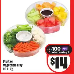FreshCo Fruit or Vegetable Tray offer