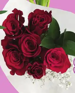 FreshCo 6-Stem Roses with Greens & Baby's Breath offer