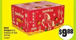 FreshCo Navel Oranges I0 Ib Product of USA offer