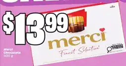 FreshCo Merci Chocolate offer
