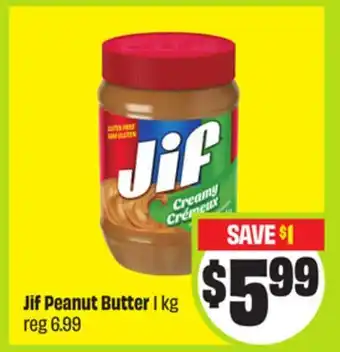 FreshCo Jif Peanut Butter offer
