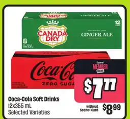 FreshCo Coca-Cola Soft Drinks 12x355mL Selected Varieties offer