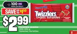 FreshCo Twizzlers Licorice 396-454 g Selected Varieties offer