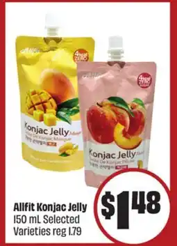 FreshCo Allfit Konjac Jelly 150 ml Selected Varieties - LNY offer