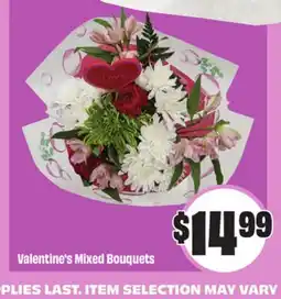 FreshCo Valentine's Mixed Bouquets offer