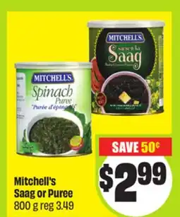 FreshCo Mitchell's Saag or Puree offer