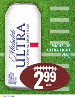 Food Basics MICHELOB ULTRA LIGHT BEER offer