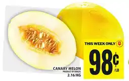 Food Basics CANARY MELON offer