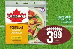 Food Basics DEMPSTER'S 10 TORTILLAS offer